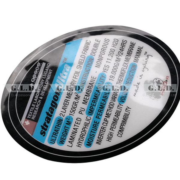 Screen Print TPU Label